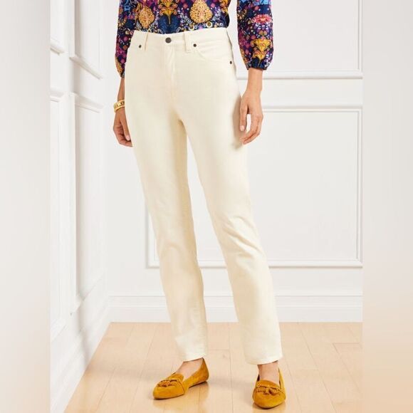 Talbots Corduroy Straight Leg Pants - Picture 1 of 6